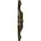 Ekena Millwork Hamilton Ceiling Medallion (Fits Canopies up to 3 3/4"), Hnd-Painted Green Gold, 17 3/8"OD x 1 3/4"P CM17HAGGS - alternate 3